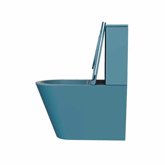 Forma gulvstående toilet m/sæde, Royal Blue
