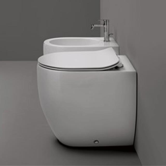 Flo 52 BTW rimless gulvstående toilet, Hvid