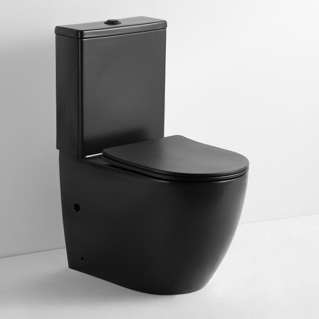Studio gulvstående toilet m/slim toiletsæde, Matsort