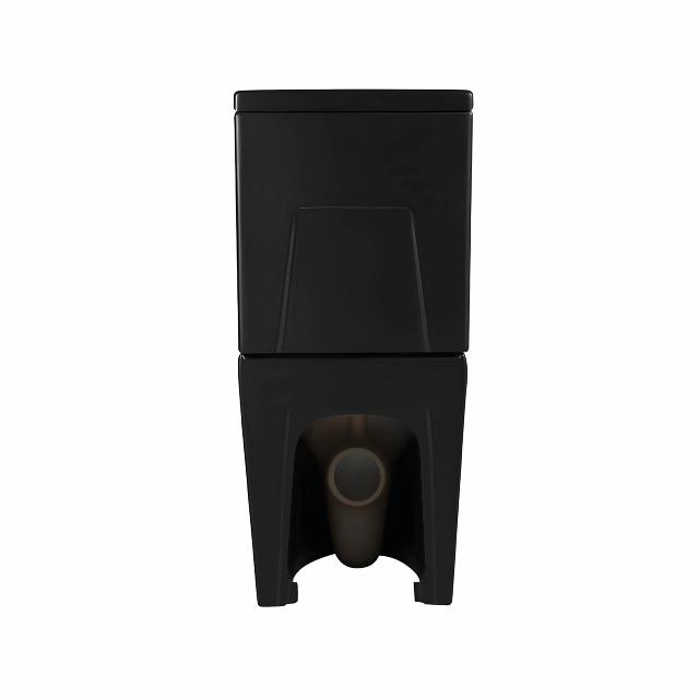 Studio gulvstående toilet m/slim toiletsæde, Matsort