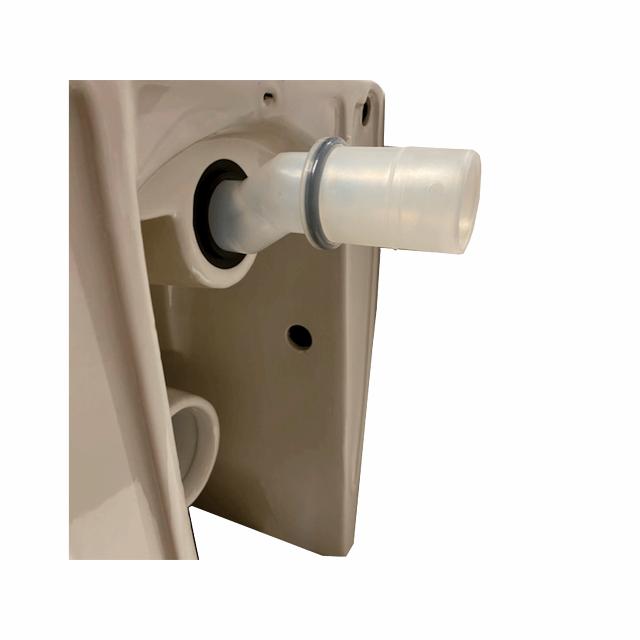 Excenter tilslutningsrør til indbygningscisterne