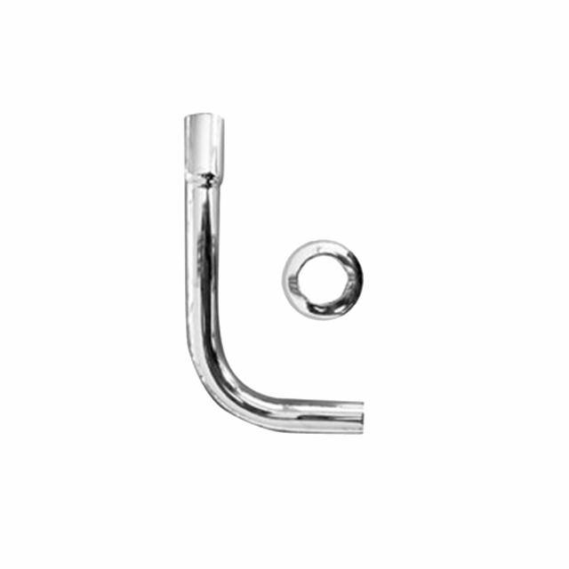 Retro Low rørsæt, Krom