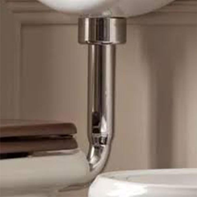 Retro Low rørsæt, Krom