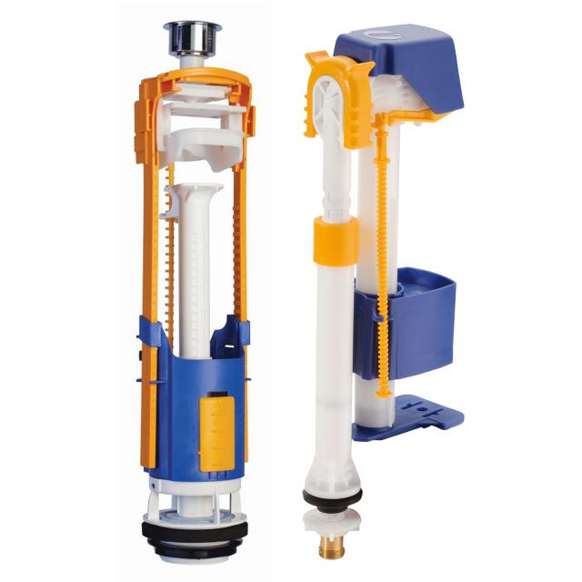 Oli skylleindsats Type OL0501124 t/Glomp / Contea gulvtoilet, Krom
