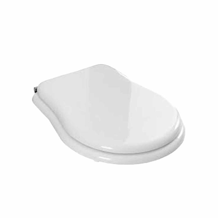 Contea Retro toiletsæde m/soft close, Hvid
