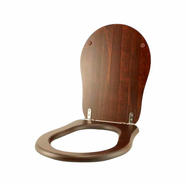 Contea Retro toiletsæde m/soft close, valnød