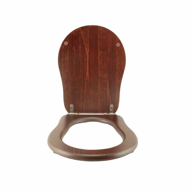 Contea Retro toiletsæde m/soft close, valnød