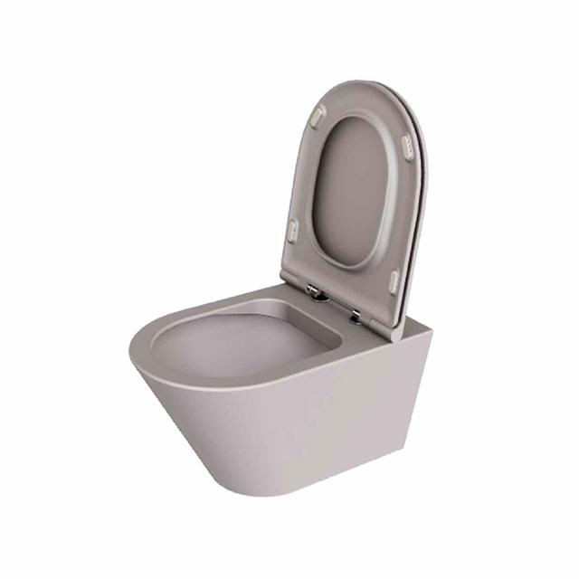 Forma væghængt toilet m/sæde, Ash
