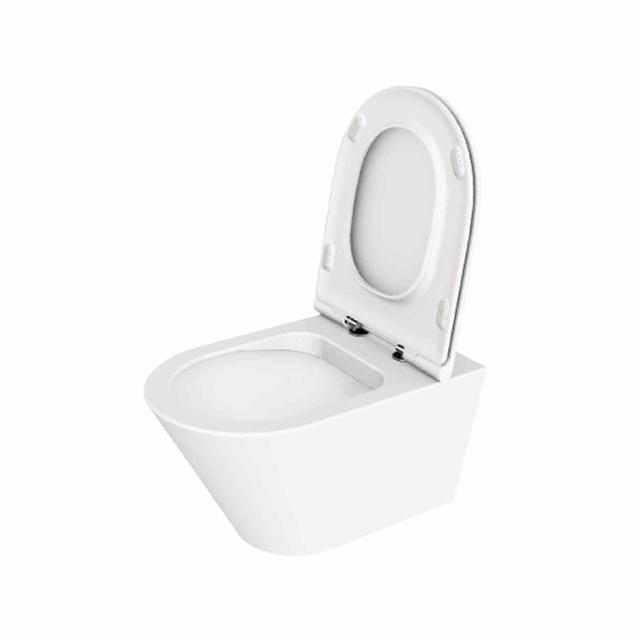 Forma væghængt toilet m/sæde, Mathvid