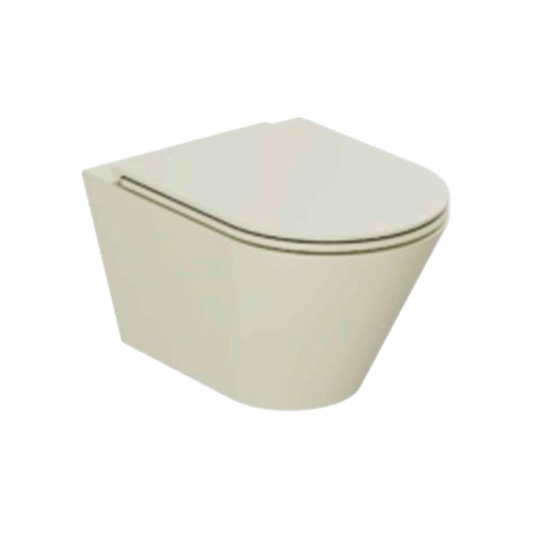 Forma væghængt toilet m/sæde, Nature Green