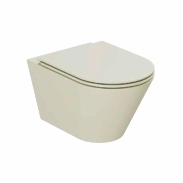 Forma væghængt toilet m/sæde, Perlé