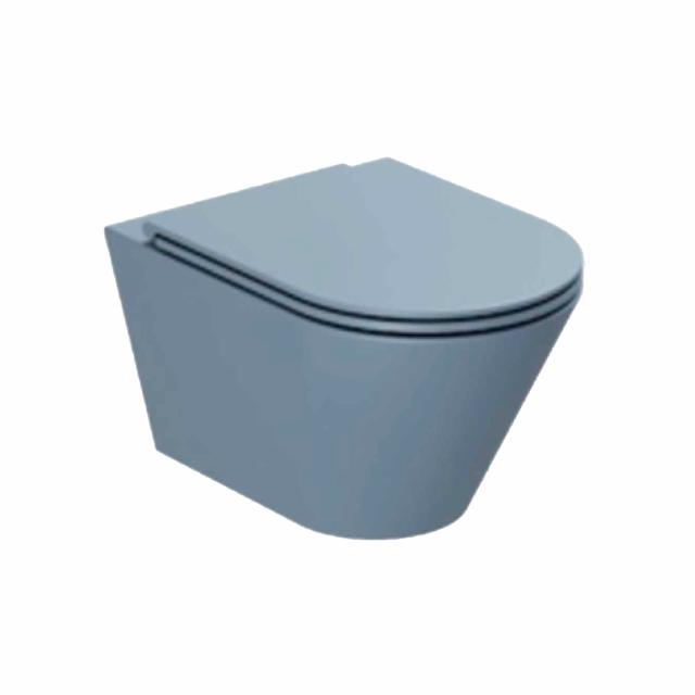 Forma væghængt toilet m/sæde, Royal Blue