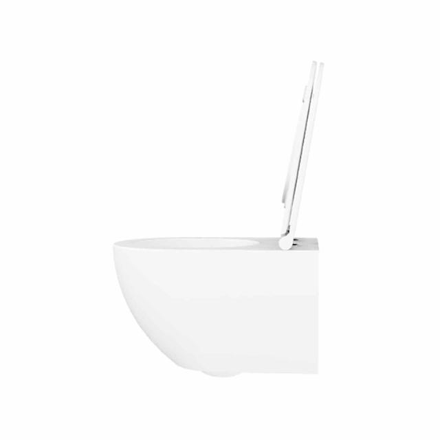 Comoda væghængt toilet m/sæde, Mathvid