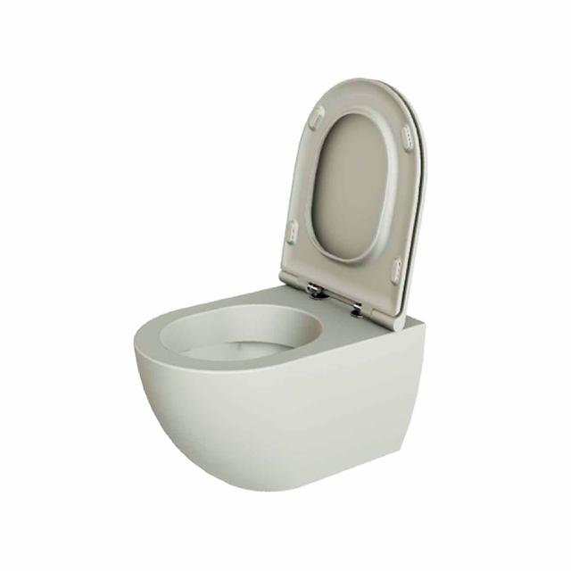 Comoda væghængt toilet m/sæde, Perlé