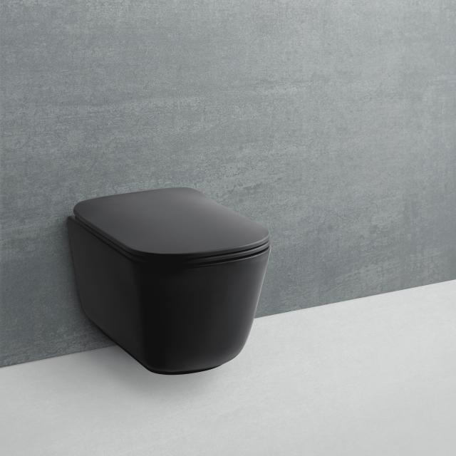 TriBeCa rimless væghængt toilet, Matsort