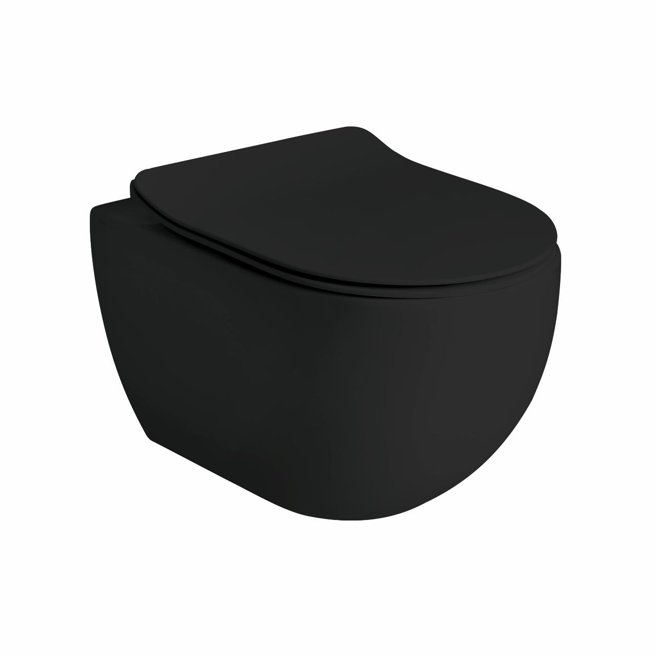 Glomp rimless væghængt toilet, Matsort