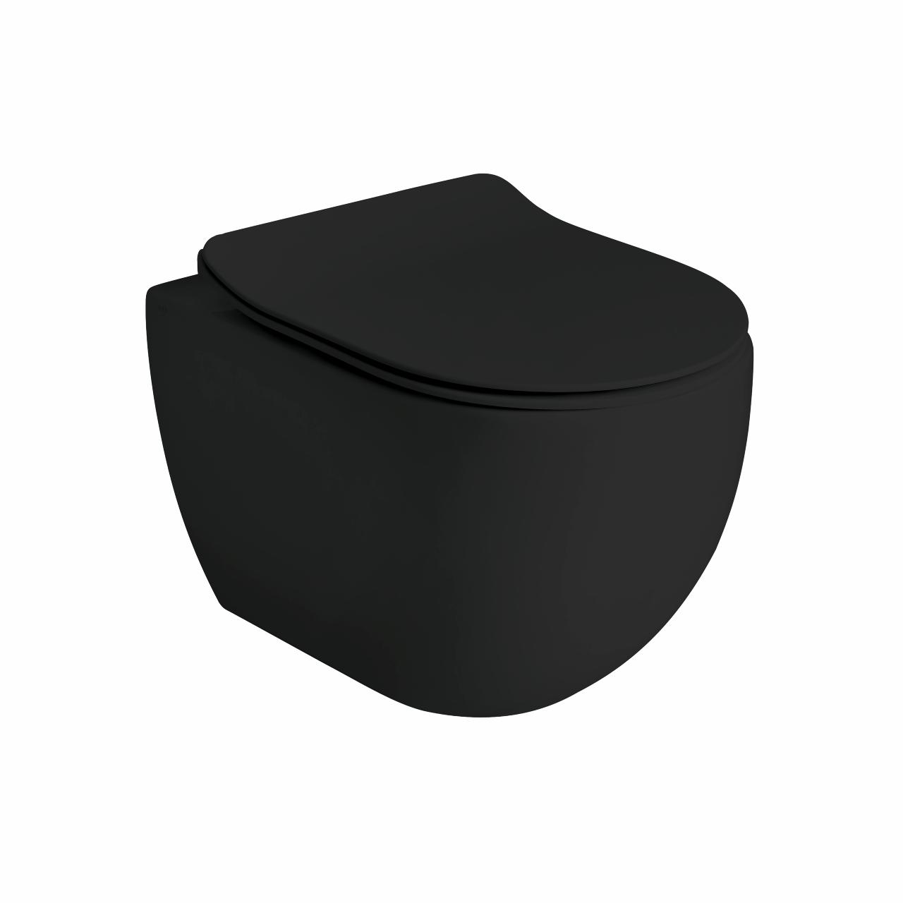 Glomp Mini rimless væghængt toilet, Matsort