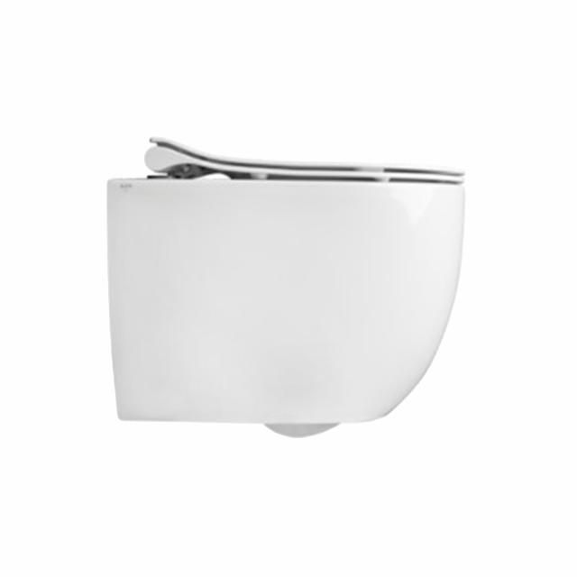 Glomp Mini rimless væghængt toilet, Hvid