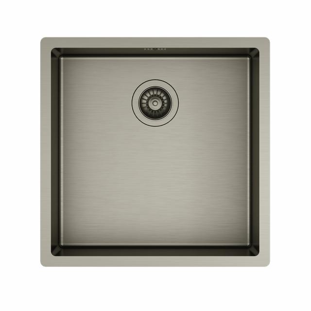 Kubus 400 Soft køkkenvask, PVD Dark Bronze