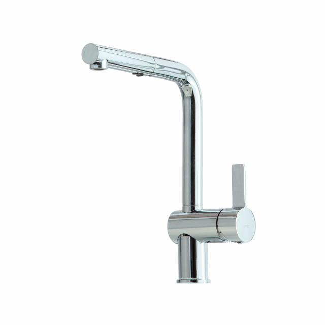 Kubus 285 køkkenarmatur m/udtræk, Krom