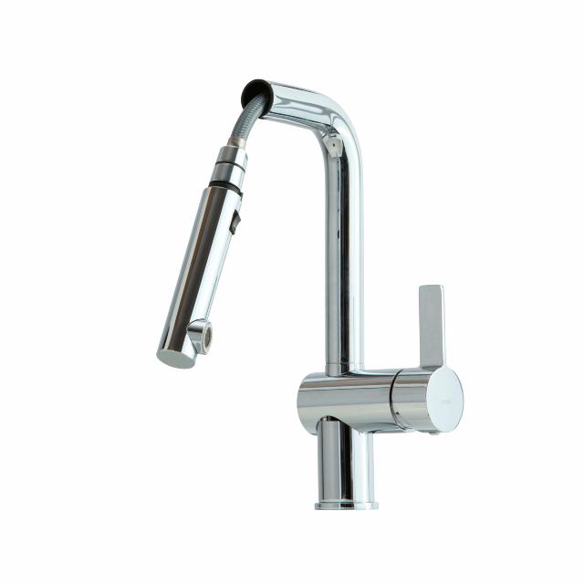 Kubus 285 køkkenarmatur m/udtræk, Krom