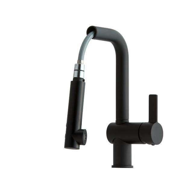 Kubus 285 køkkenarmatur m/udtræk, Matsort