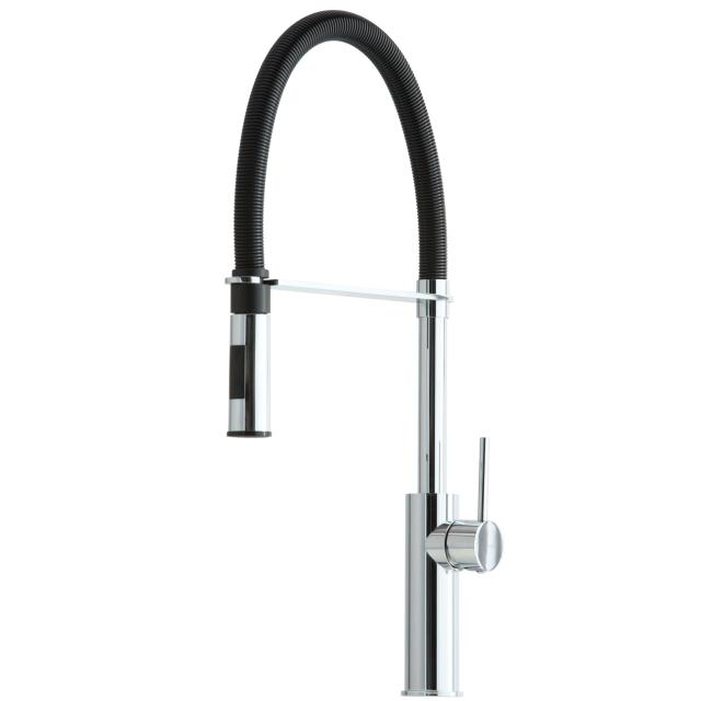 Lavabo Kubus 020 køkkenarmatur m/udtræk, Krom/matsort