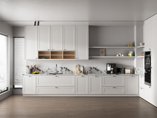 Kubus 140 RS Round køkkenarmatur, PVD Gunmetal