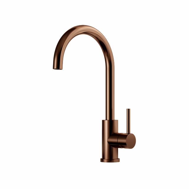 Kubus 140 RS Round køkkenarmatur, PVD Kobber