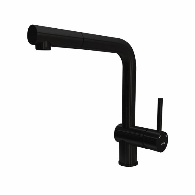 Kubus 385 RS køkkenarmatur m/udtræk, PVD Mat sort