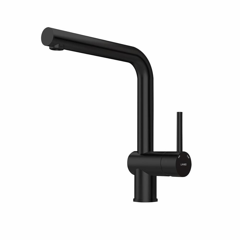 Kubus 185 RS køkkenarmatur, PVD Mat sort