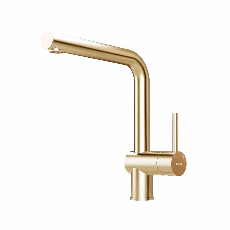 Kubus 185 RS køkkenarmatur, PVD Messing