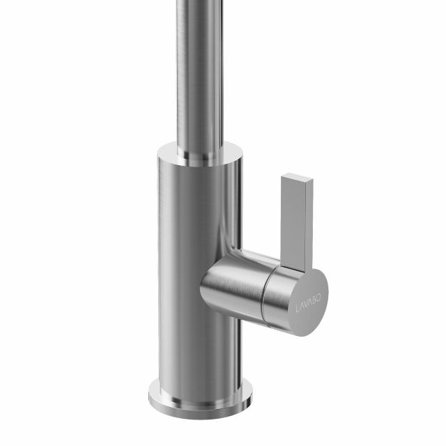 Alkymist 587 RS køkkenarmatur m/udtræk, Rustfrit stål