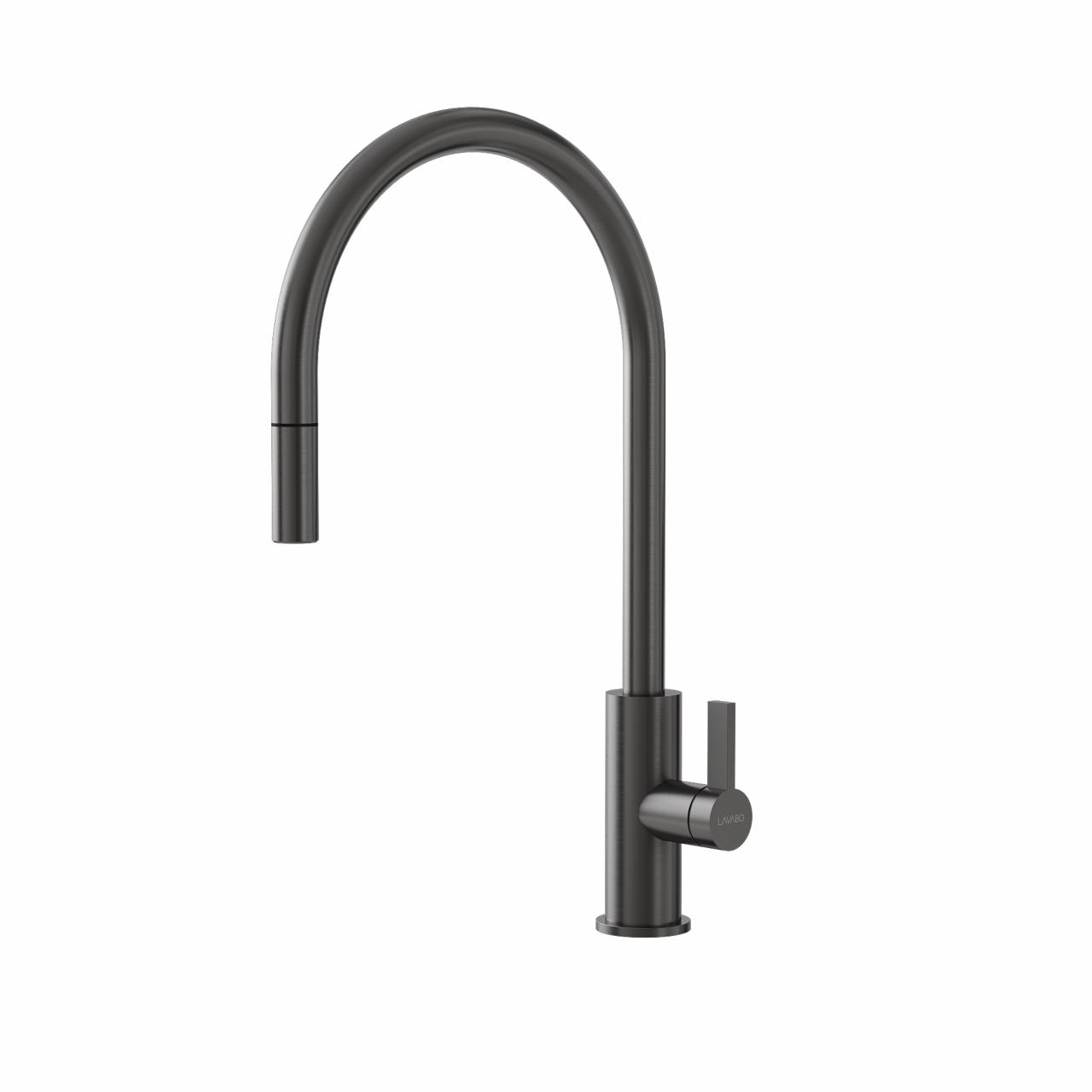 Alkymist 587 RS køkkenarmatur m/udtræk, PVD Gunmetal