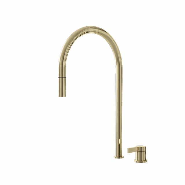 Alkymist 787 RS køkkenarmatur m/udtræk, PVD Messing