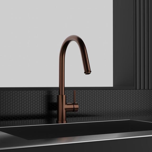 Primy Access køkkenarmatur m/udtrækstud, Amber