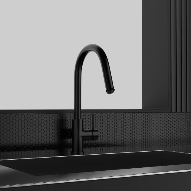 Primy Access køkkenarmatur m/udtrækstud, Shadow