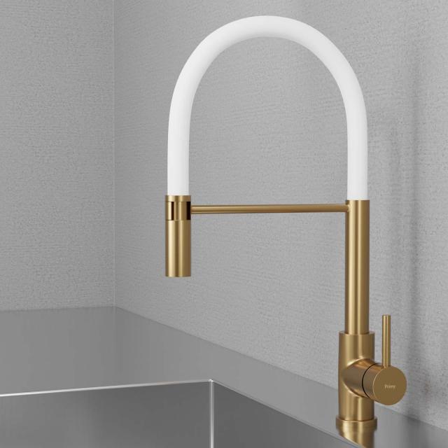 Primy Steel Pro køkkenarmatur, Sand