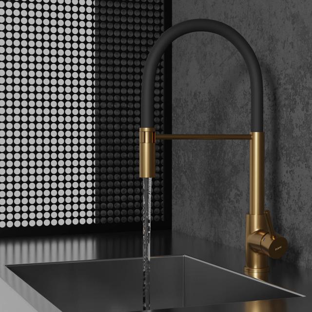 Primy Steel Pro køkkenarmatur, Sand