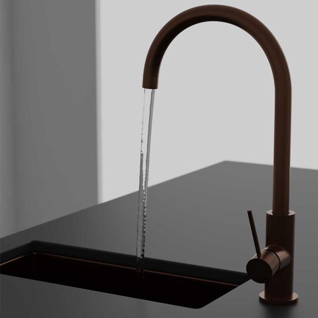 Primy Steel Equip køkkenarmatur, Amber