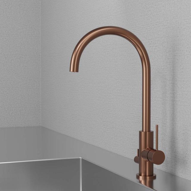 Primy Steel Equip D køkkenarmatur SE-model, Amber