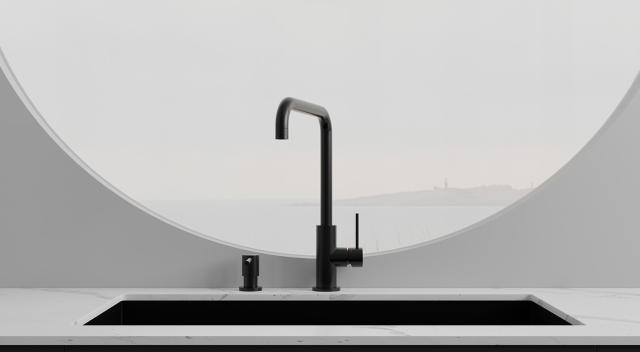 Primy Steel Mood køkkenarmatur, Shadow