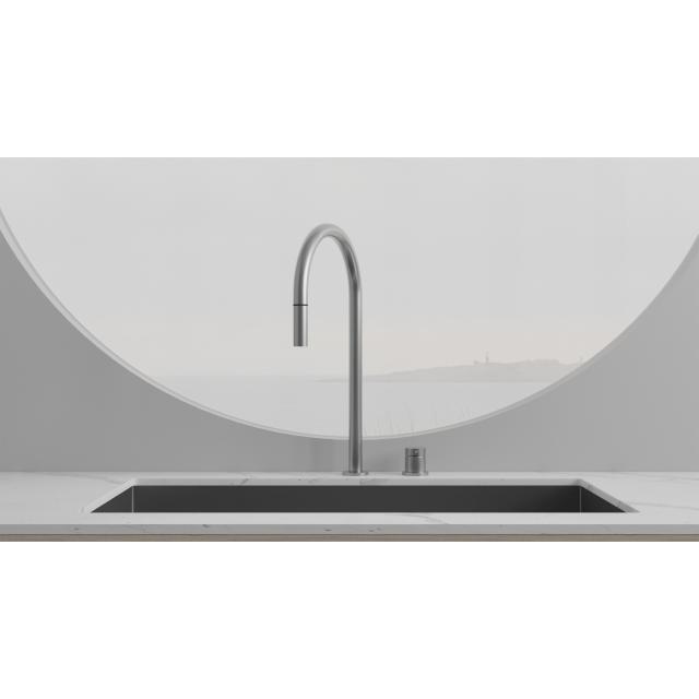 Primy Steel Harmonized K2P køkkenarmatur m./udtræk, Rustfrit stål