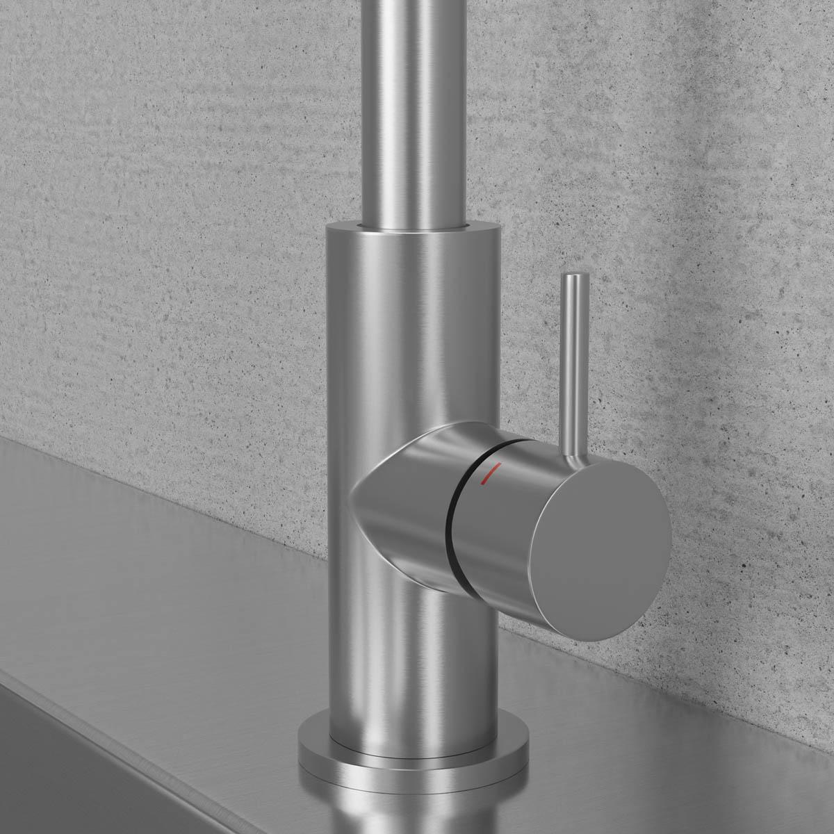 Primy Steel kort grebspind Ø5 mm, L 3 cm, Rustfrit stål