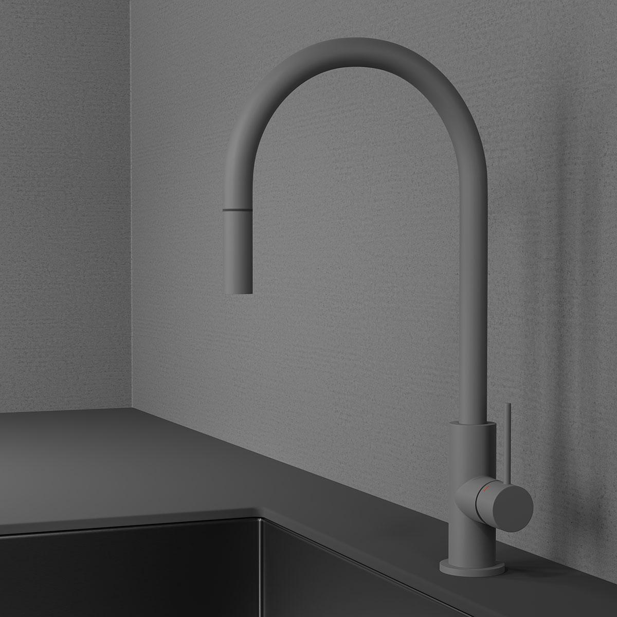 Primy Accent køkkenarmatur m/udtrækstud, Scrap