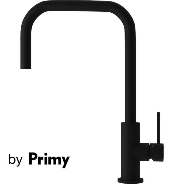 Primy Accent Square køkkenarmatur m/udtrækstud, Coal