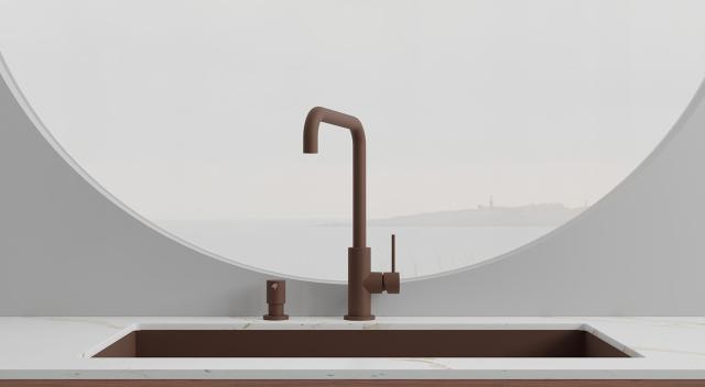 Primy Mood køkkenarmatur, Rust