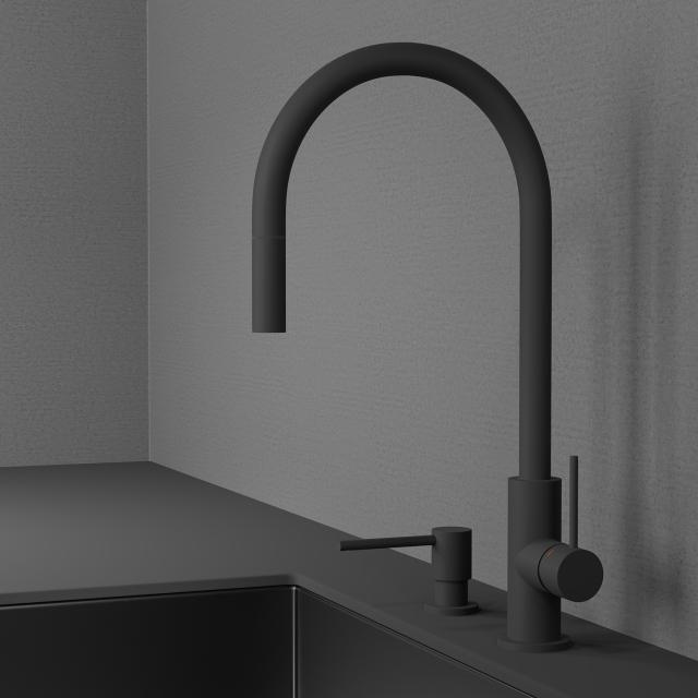 Primy Clean sæbedispenser, Coal