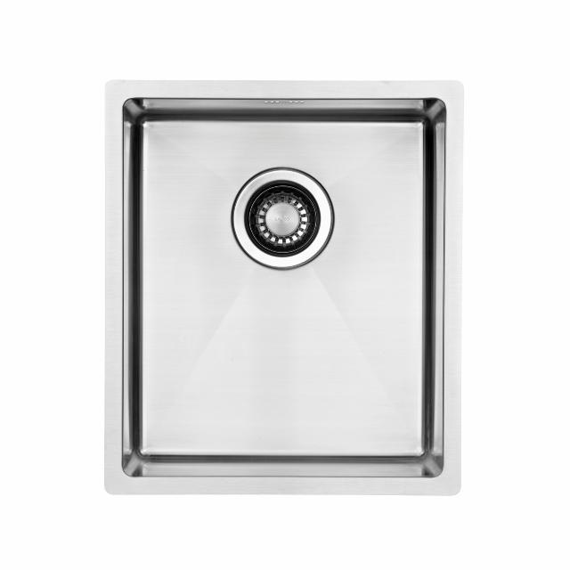 Kubus 340 Soft køkkenvask, Rustfrit stål