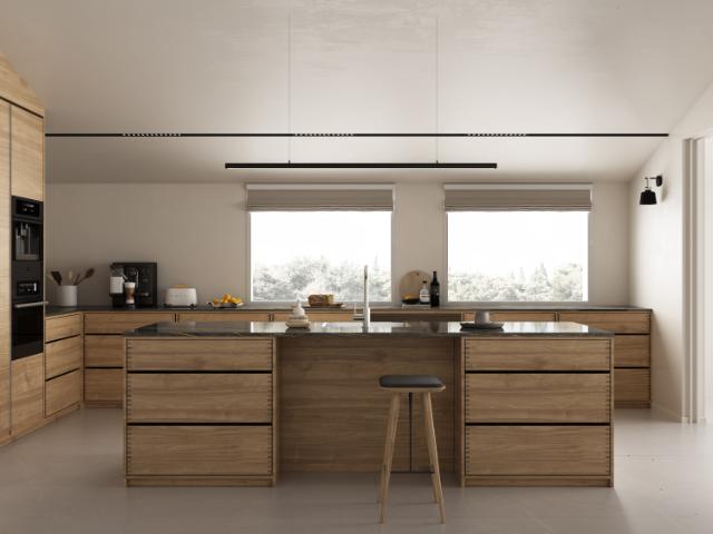 Kubus 500 Soft køkkenvask, Rustfrit stål